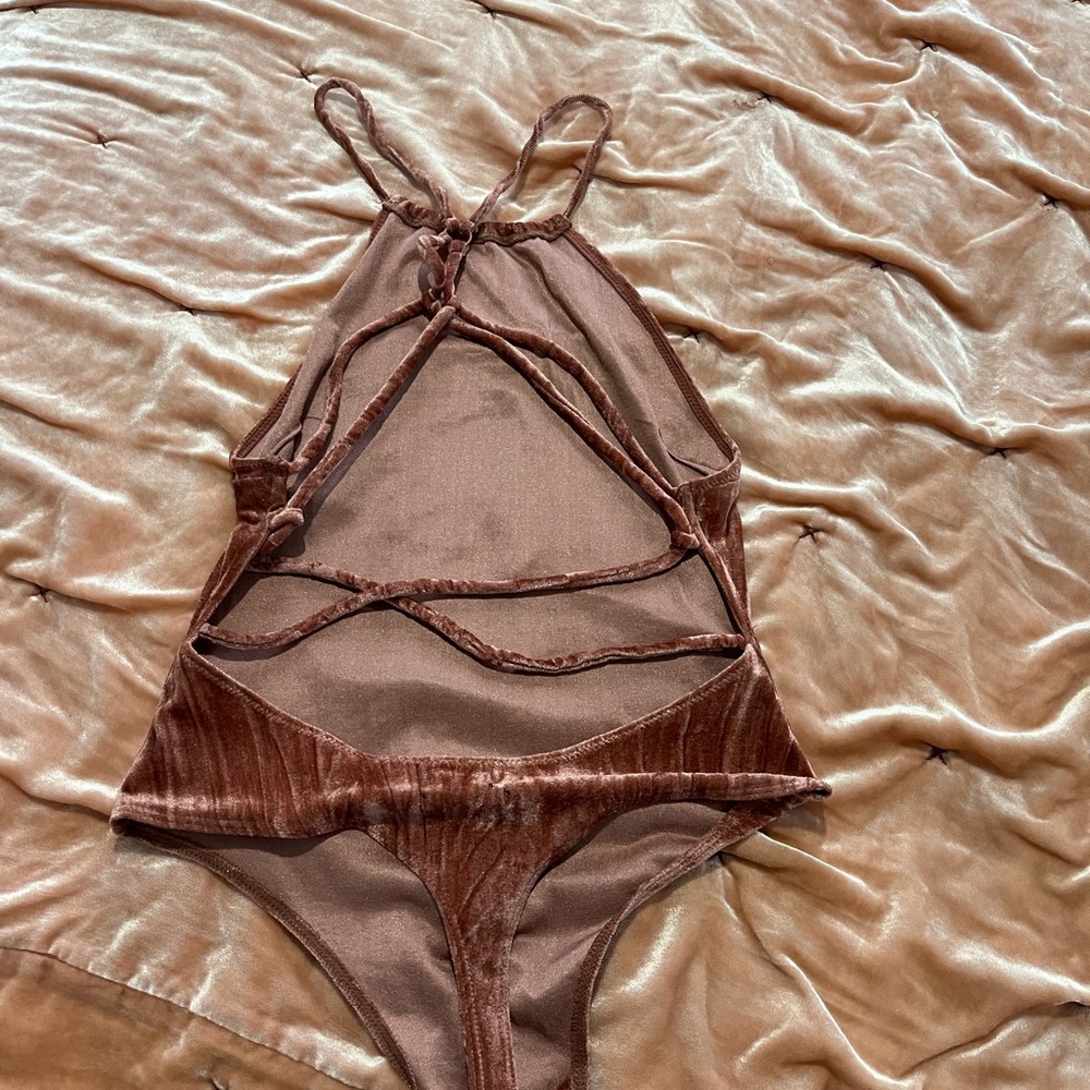 Open back bodysuit